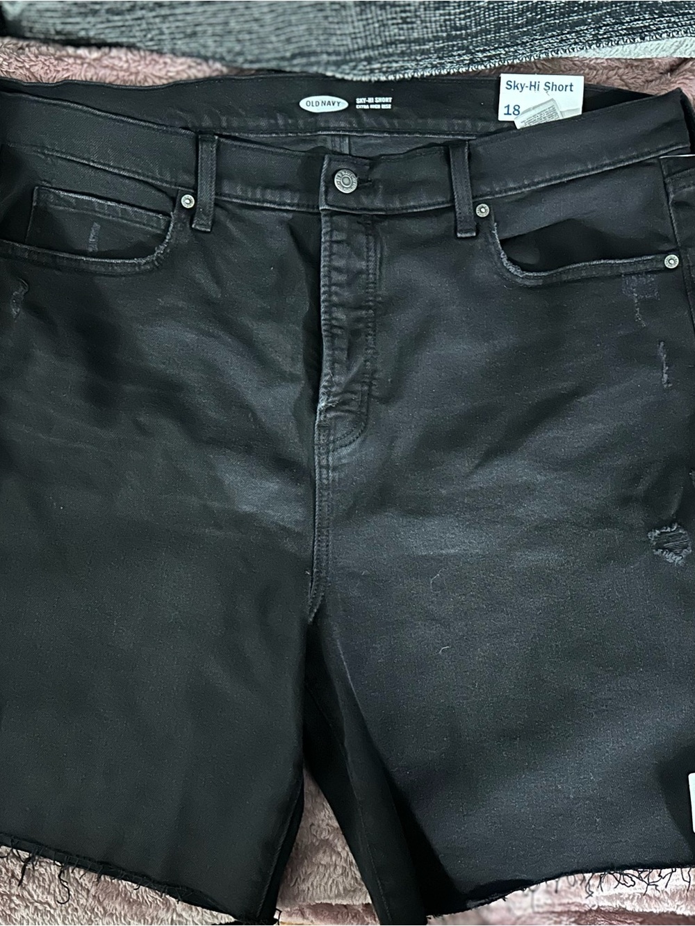 Old Navy Black High-Waist Women’s Shorts